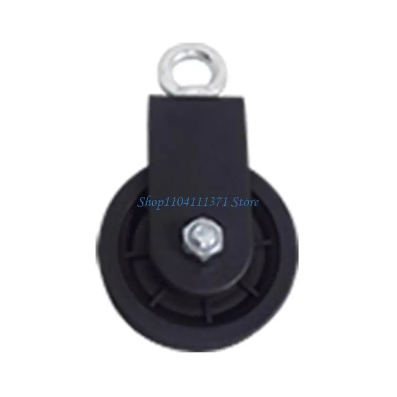 P9FC Fitness Pulley Wheel Replacement Aluminum Alloys Gym Cable Wheel Gym Home Equipments Part Fitness Pulley Wheel DIY Set