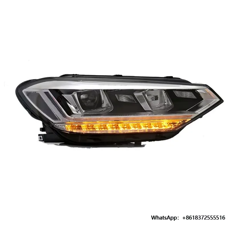 

X Headlights DRL Lamp Car Headlamps Head Light LED Headlight For VW Touran 2016-2019