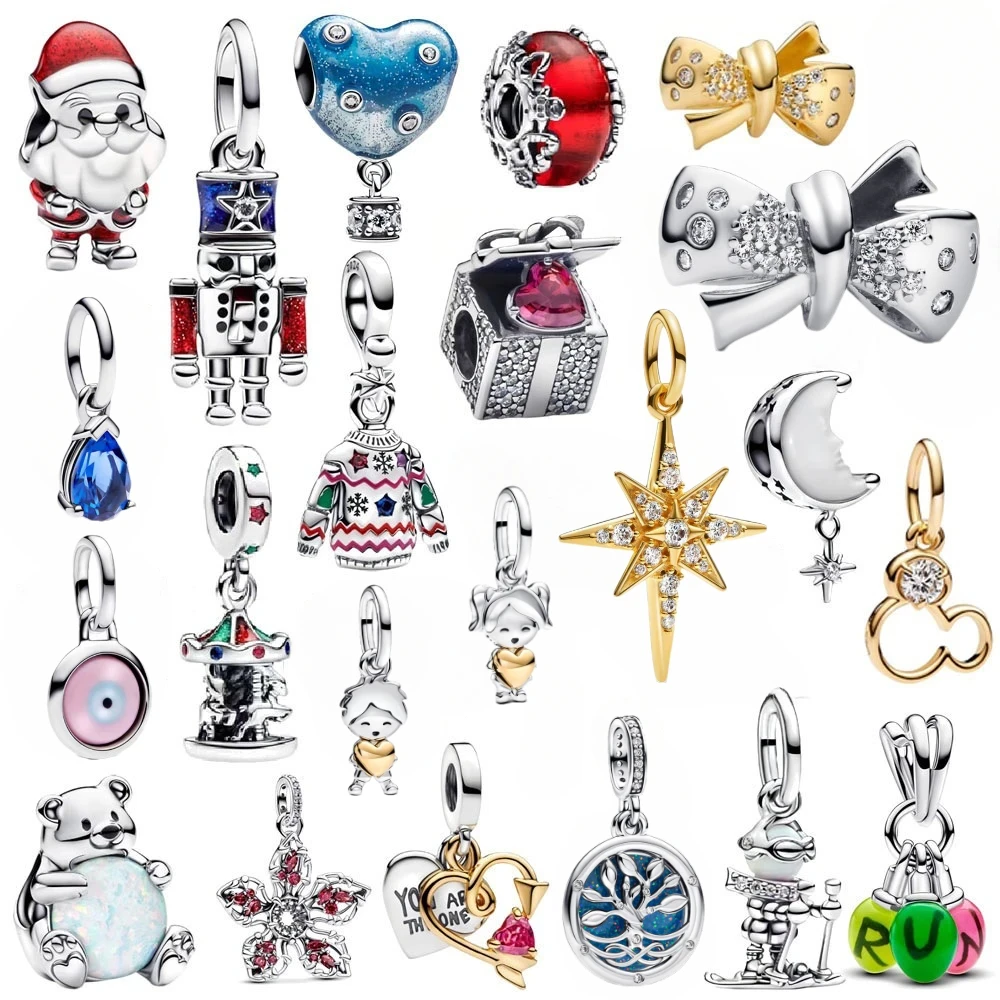 2024 New Popular Fashion Charms Beads Fit Orignal Bracelet Christams Gifts Series Dropshippring Free Delivery