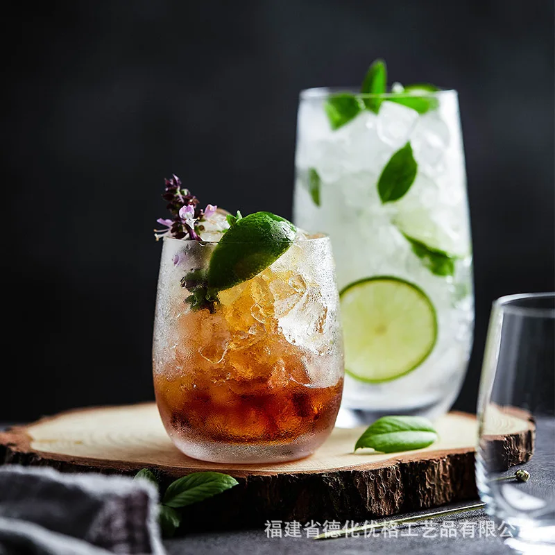 

Czech Mojito Tail Haibo Juice Water Crystal Beer Glass Milk