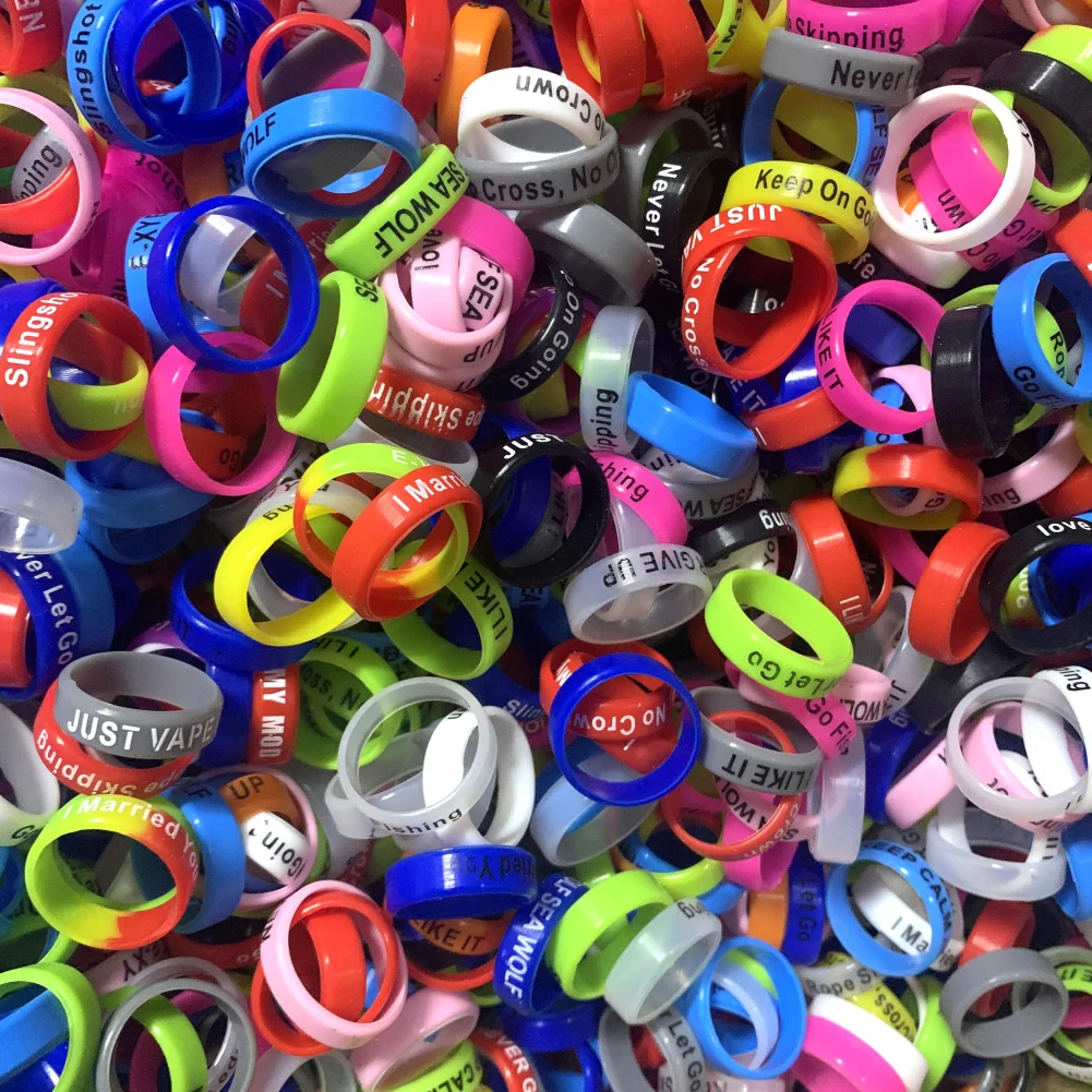 50 sztuk wędka silikonowy uchwyt opaska antypoślizgowa w kształcie litery O uchwyt pierścieniowy uchwyt pierścień mocujący do procy wędka sprzęt wędkarski