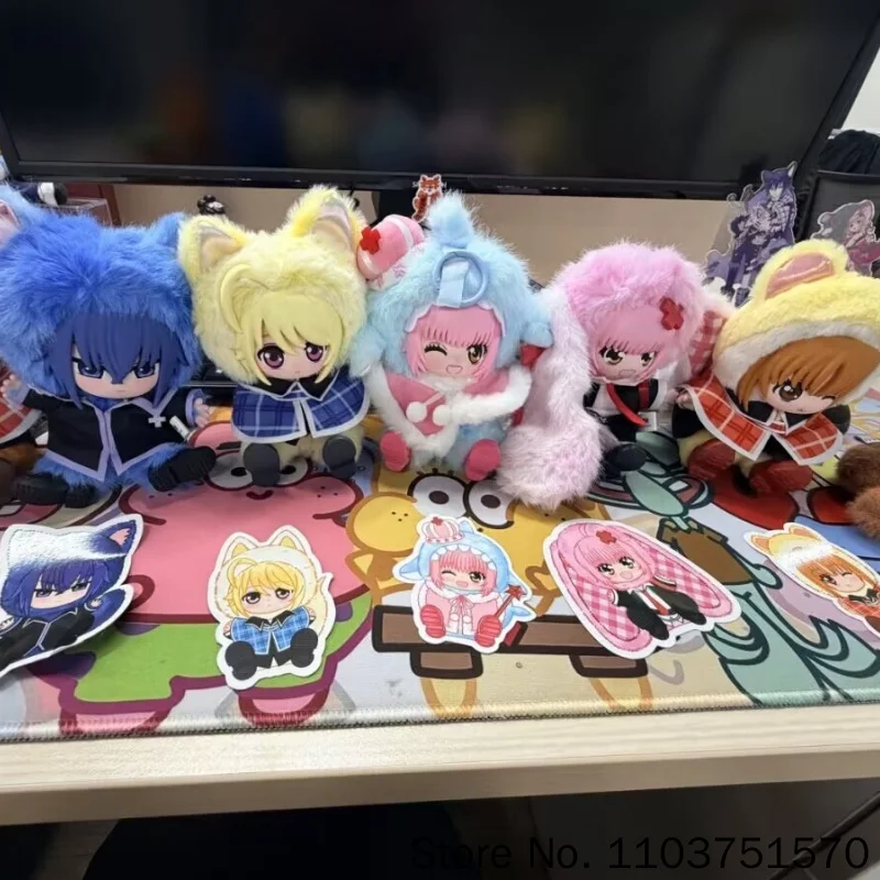 

EAKI Plush Blind Box In Stock Genuine Shugo Chara Cute Pet Party Anime Figure Hinamori Amu Tsukiyomi Ikuto Plush Doll Gift