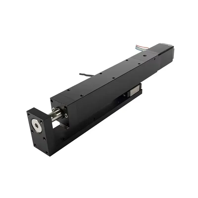 Motion Simulator High Thrust DC Servo Stainless Steel Electric Cylinder Digital Liner Actuator with Bearing and Gear
