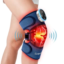 Infrared LED Light Therapy Joint Vibration Red Light Therapy Wireless Knee Massager Tools  Massage Shoulder Elbow Brace