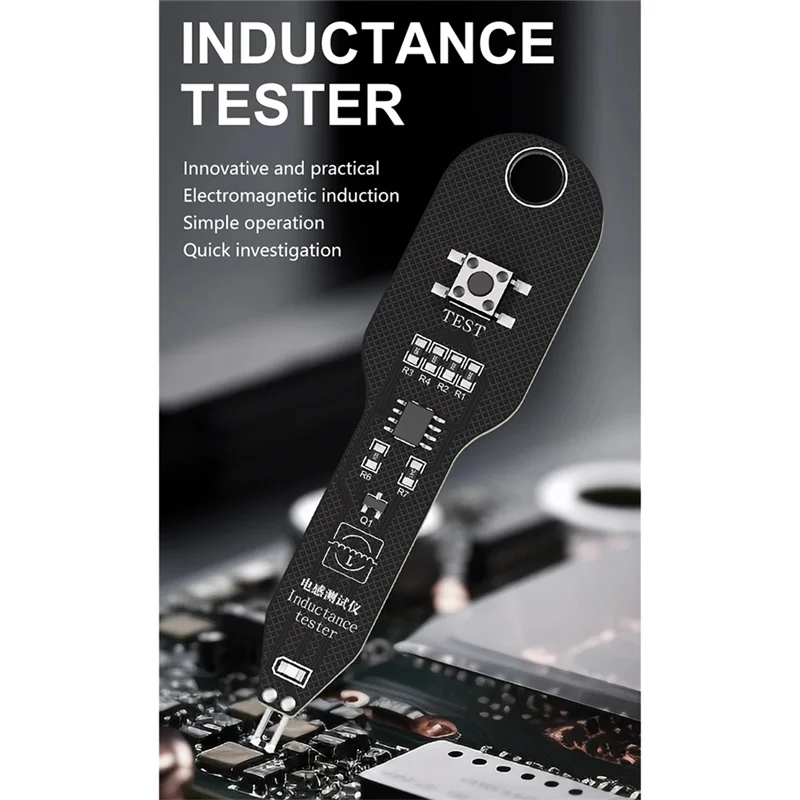 A25F-Rilevazione rapida guasti Tester di induttanza Tester bobina scheda madre Rilevatore induttore Strumento di riparazione induzione elettromagnetica Che