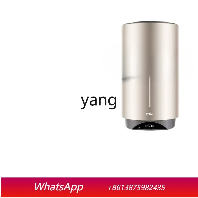 

Вертикальный электрический водонагреватель Lcx для ванной комнаты, бытовой, 60 литров (50 л), малогабаритный, с быстрым нагревом, накопительный, водонаполняемый.