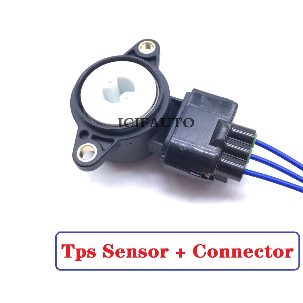 7260-15W50 New Tps Throttle Position Sensor or Pigtail Connector 02-07 for Mitsubishi Lancer 2.0L-L4 OE# MD615571