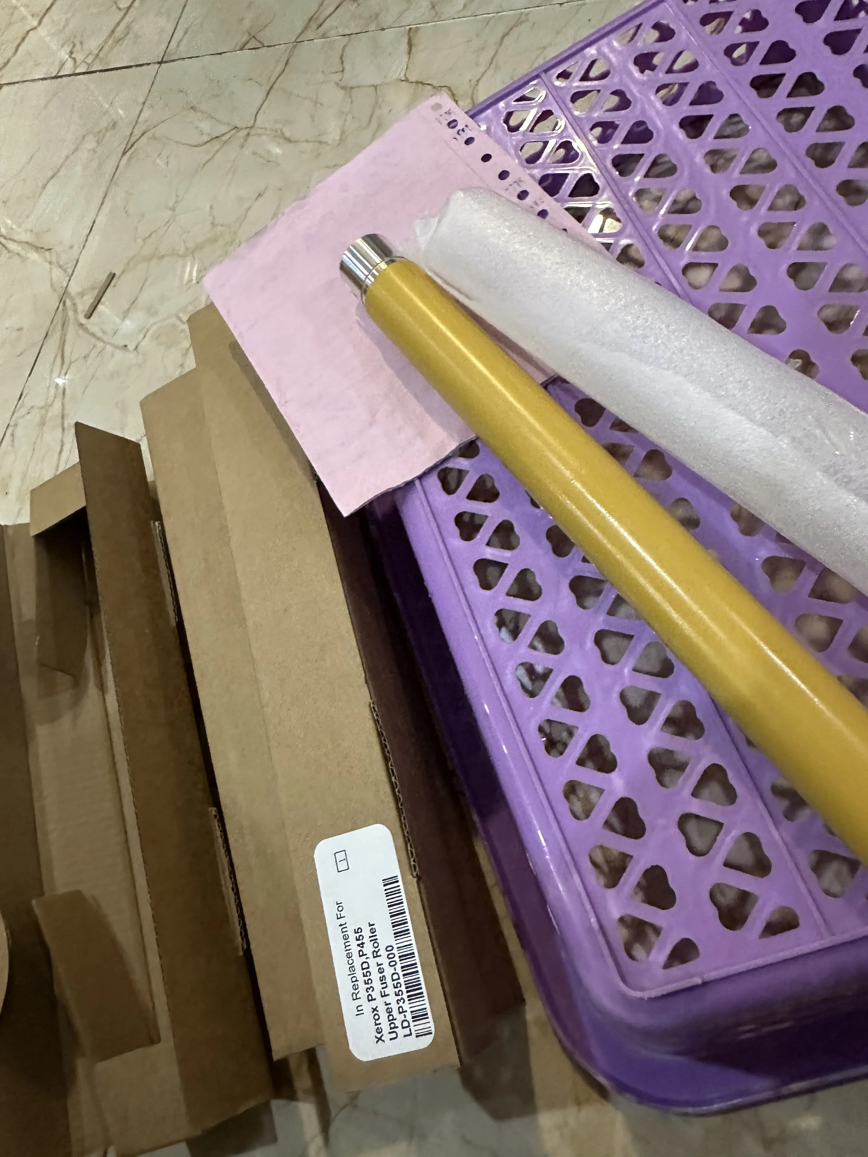 

1 шт. верхний нагревательный ролик фьюзера для XEROX P355 M355 M455 Phaser 3610 WorkCentre 3615 3655 WC3615 WC3655 Docuprint P455