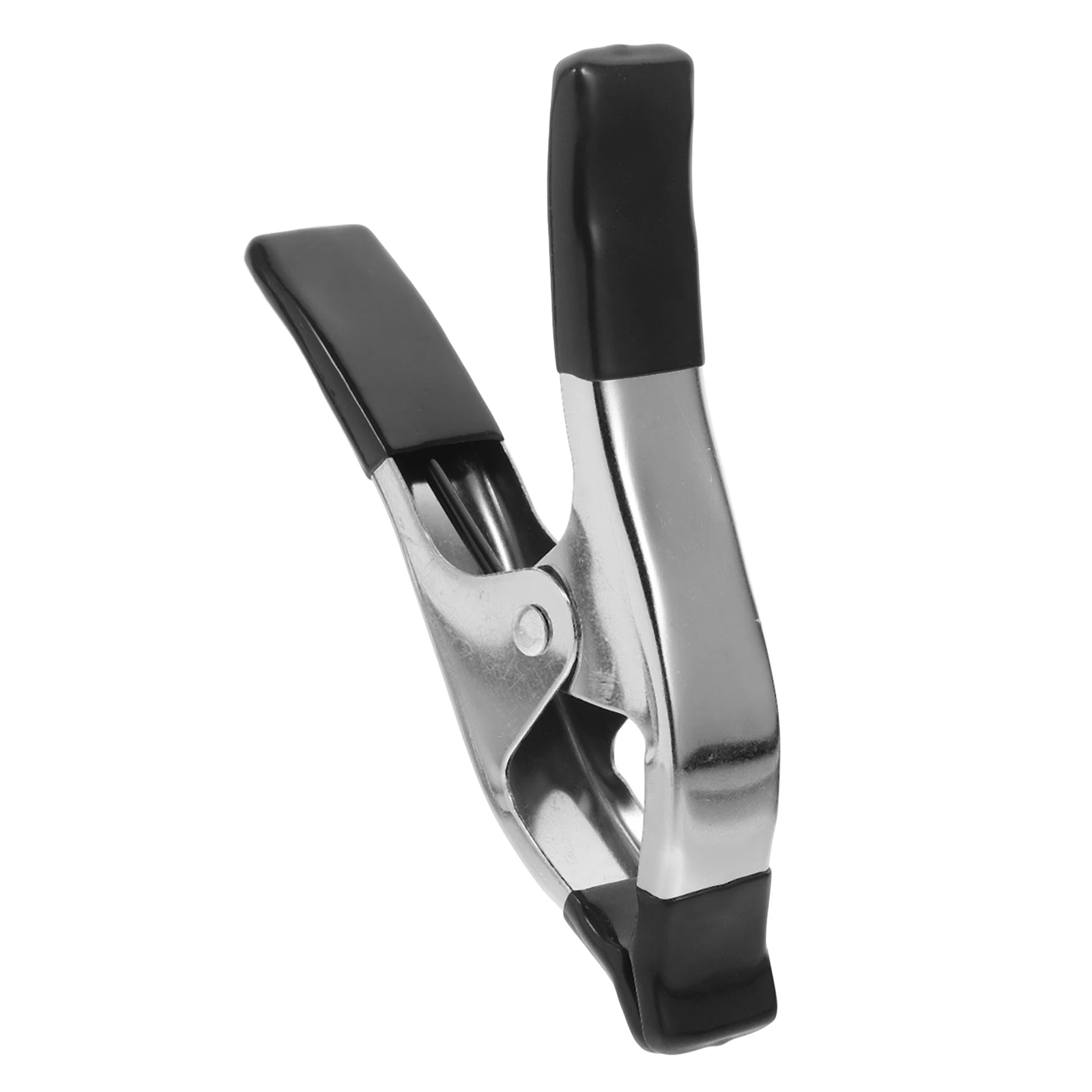 

Nickel Plated A Shape Clip 6 Inch Heavy Duty Spring Clamps PVC Protected Large Metal Clamps for CraftBackdrop Stand Photography