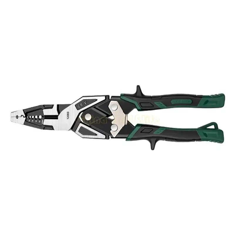 

57QF Heavy Duty Wire Stripper And Cutter Pliers For Automotive Wiring Tasks Electrical And Home Use Home Repairs