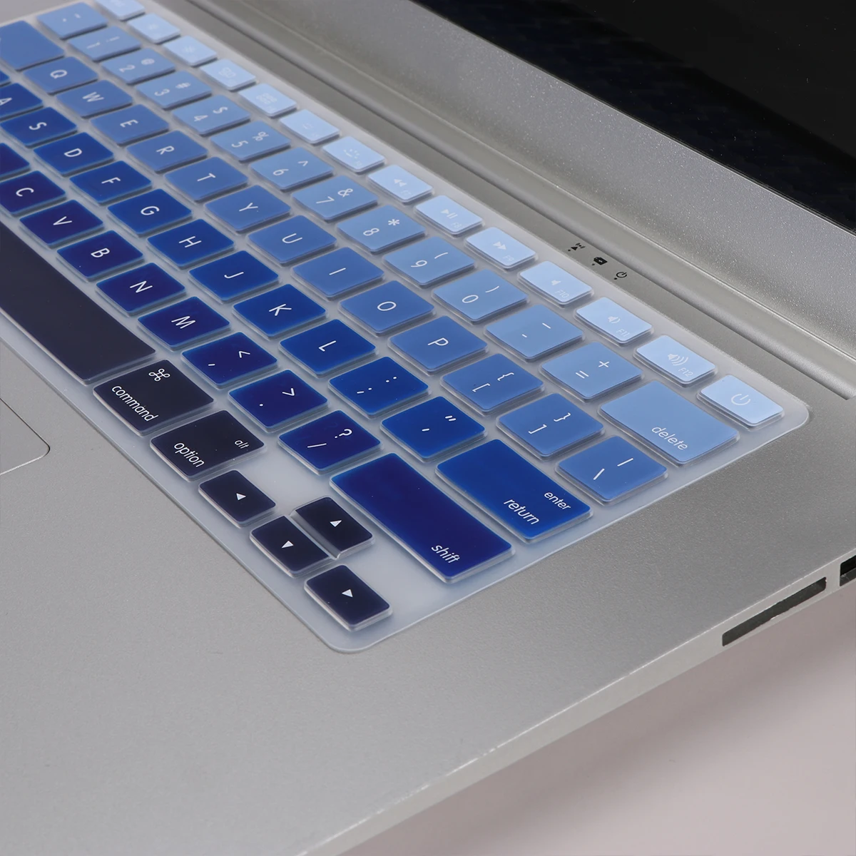 

2Pcs Silicone Keyboard Cover Dustproof Waterproof Protective Film for Laptop Anti-Scratch Thin Breathable Key Protector