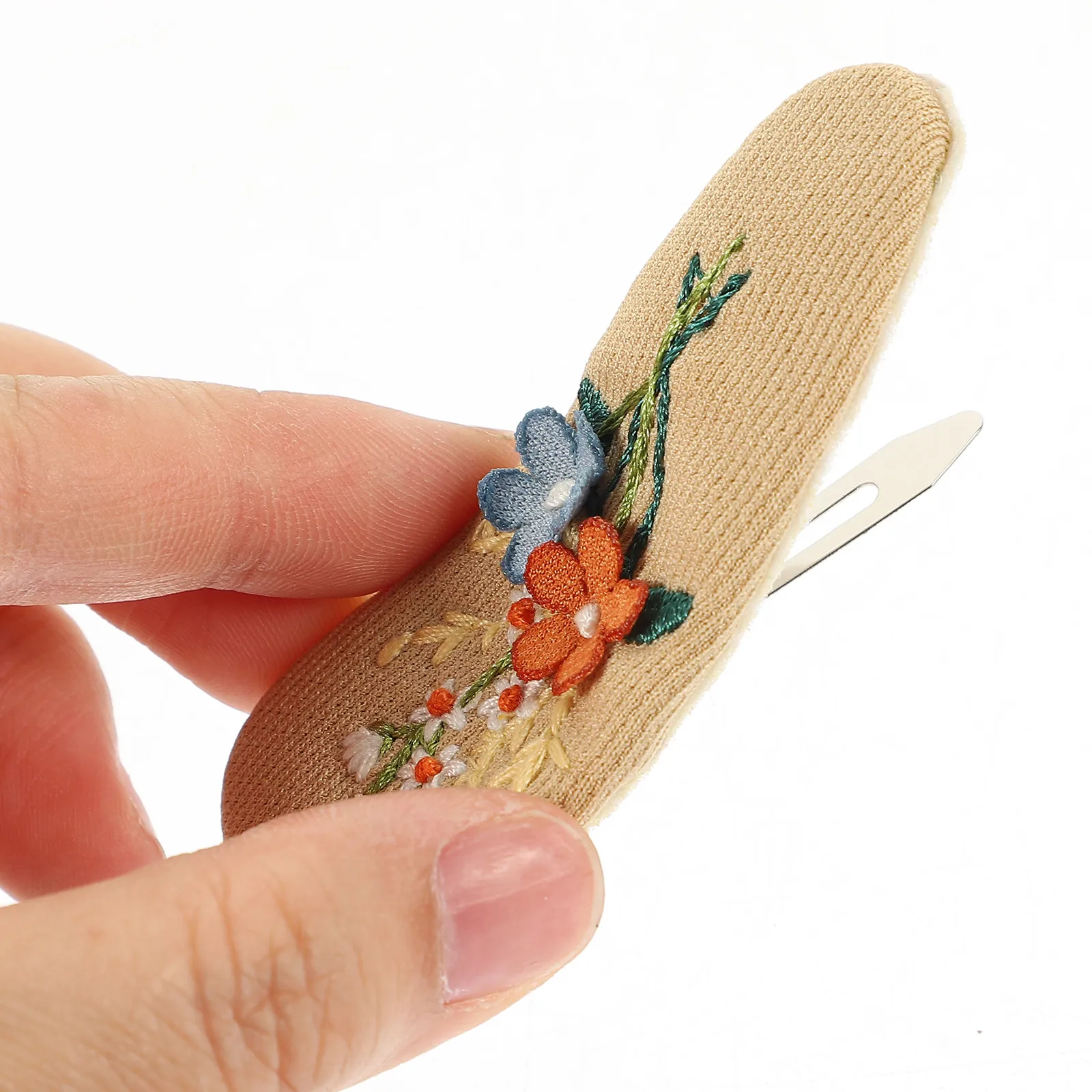 

6 пар стильных заколок для волос с вышивкой для маленьких девочек, креативные мультяшные заколки, детские аксессуары для волос для повседневного использования и праздников