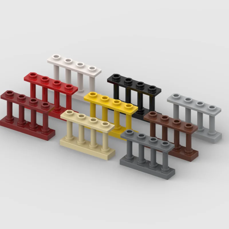 15332 20pcs *Fence 1X4X2 W. 4 Knobs* DIY enlighten block bricks,Compatible With Assembles Particles
