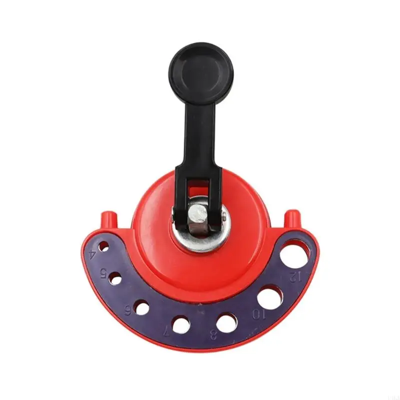 U4LA Ayarlanabilir 4-12mm Matkap Bit Fit Fit Karo Delik Testere Açılış Bulucu Dril