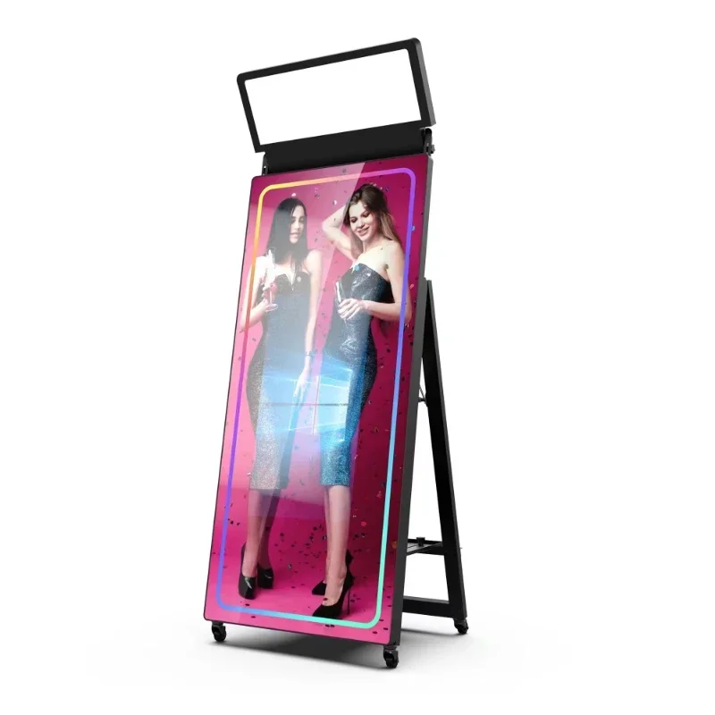 Hot Sale Mirror Photo Booth Machine Photo Booth Mirror Machine Mirror Photo Booth With Printer And Camera