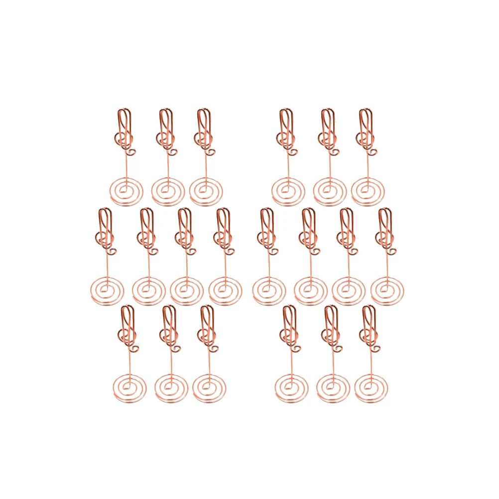 

10 Pcs Note Clips Memo Holders Business Card Metal Note Clip Party Table Number Place HolderCelebrationChristmas