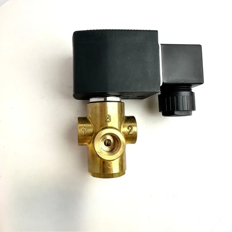 Parts are suitable for BONDON new three-way solenoid valve, brass, various connections solenoid valve one in and two out