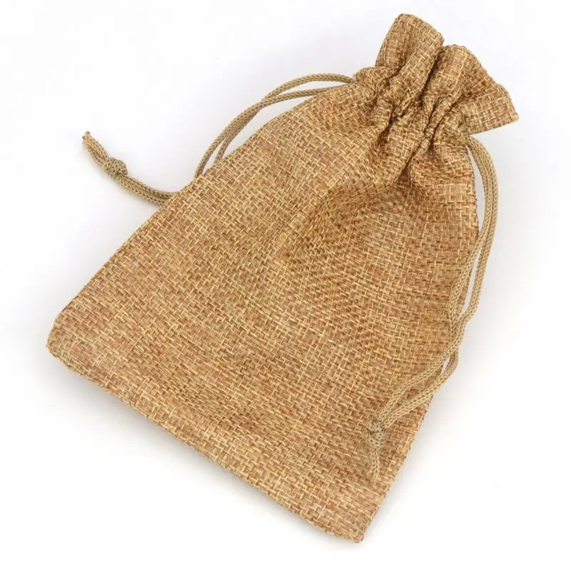 5Pcs/lot Jewelry Pouches Gift Bag and Packaging Fabric Drawstring Pouches For Jewelry Finding Wedding Engagement DIY Accessories