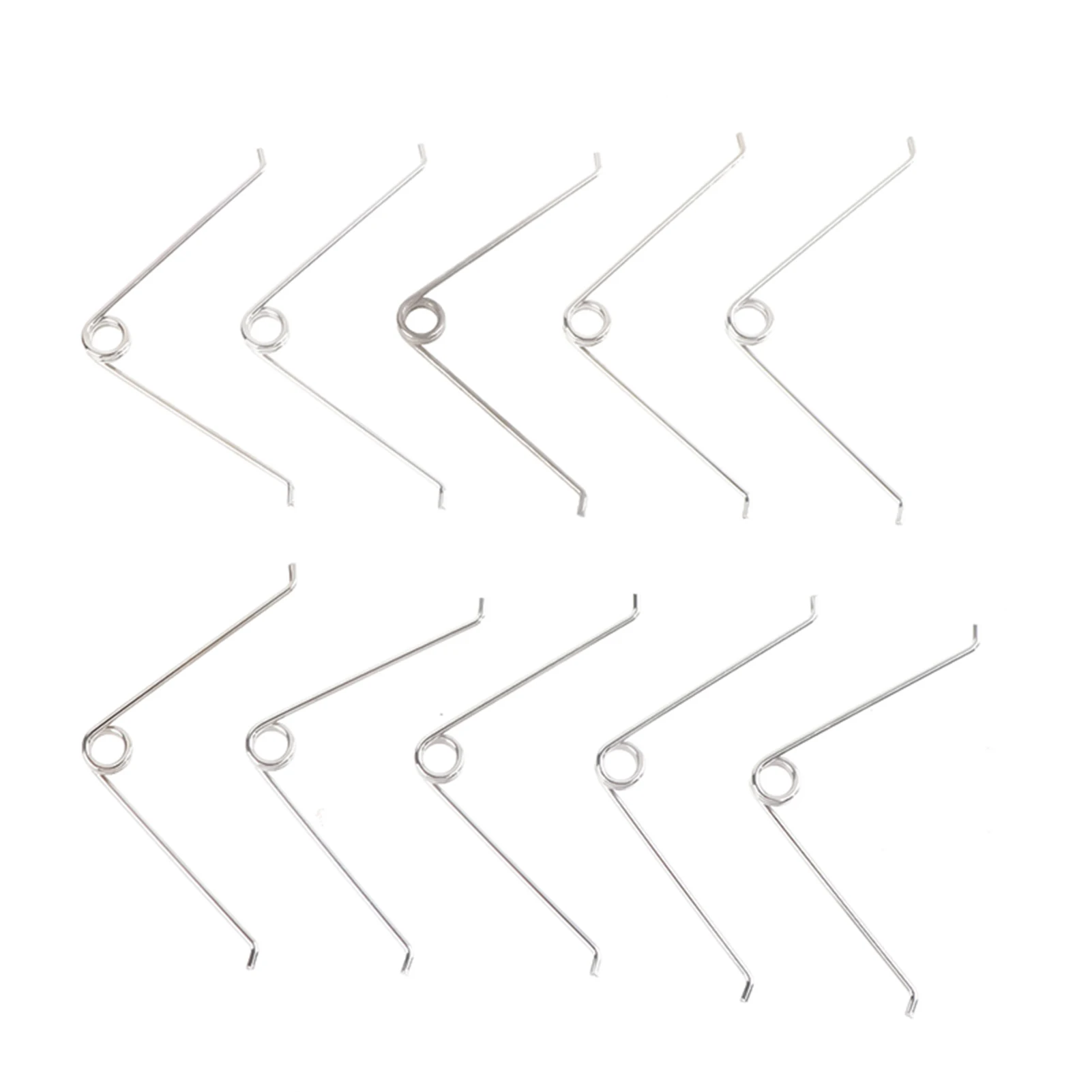10Pcs V Shape Steel Compression Spring Gardening Scissors Accessories Tool Flexible Anti-rust Replacement Parts Gardening