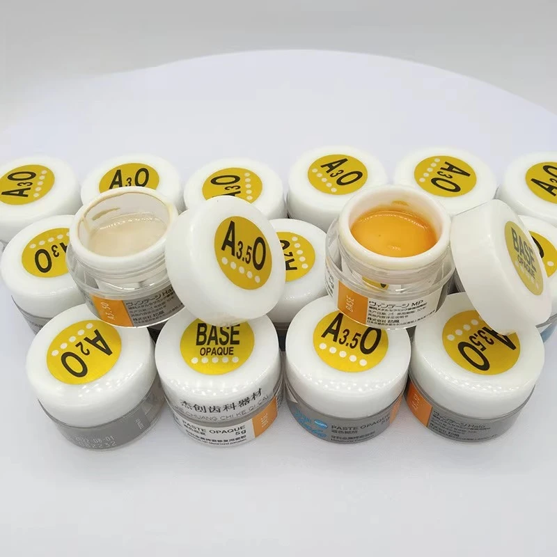 Dental Materials Denture Processing MP Paste Dental Metal Ceramic Paste Opaque Dental Materials Metal Adhesives Ceramics