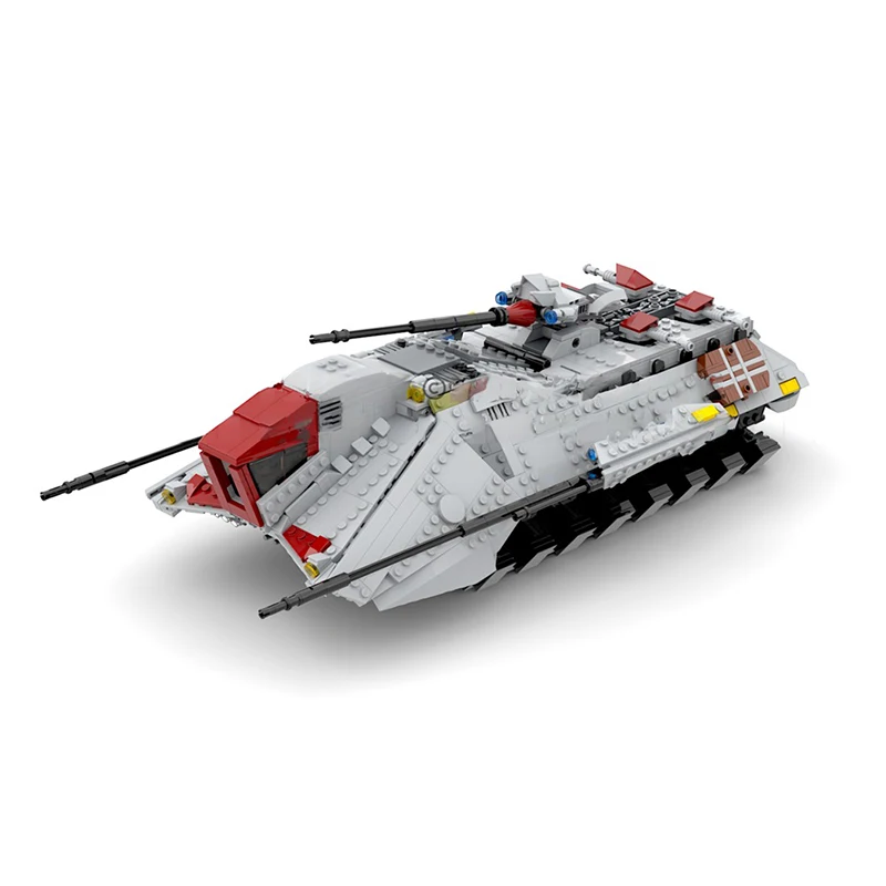 

2060pcs MOC UT-AT Unstable Terrain Artillery Transport Trident Star Battle Building Blocks Spark Creativity Christmas Gift