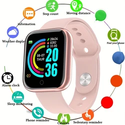 Bluetooth Smart Watches For Women Men Networked Phone Control Music Smartwatch Fitness Sports Bracelet Health Monitor Clock Y68