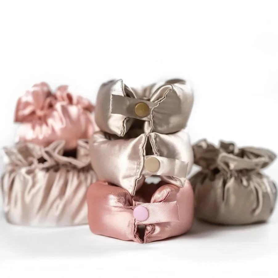 

Curling Iron Heatless Curling Rod Headband Bonnet Soft Hair Curler No Heat Hair Rollers Satin