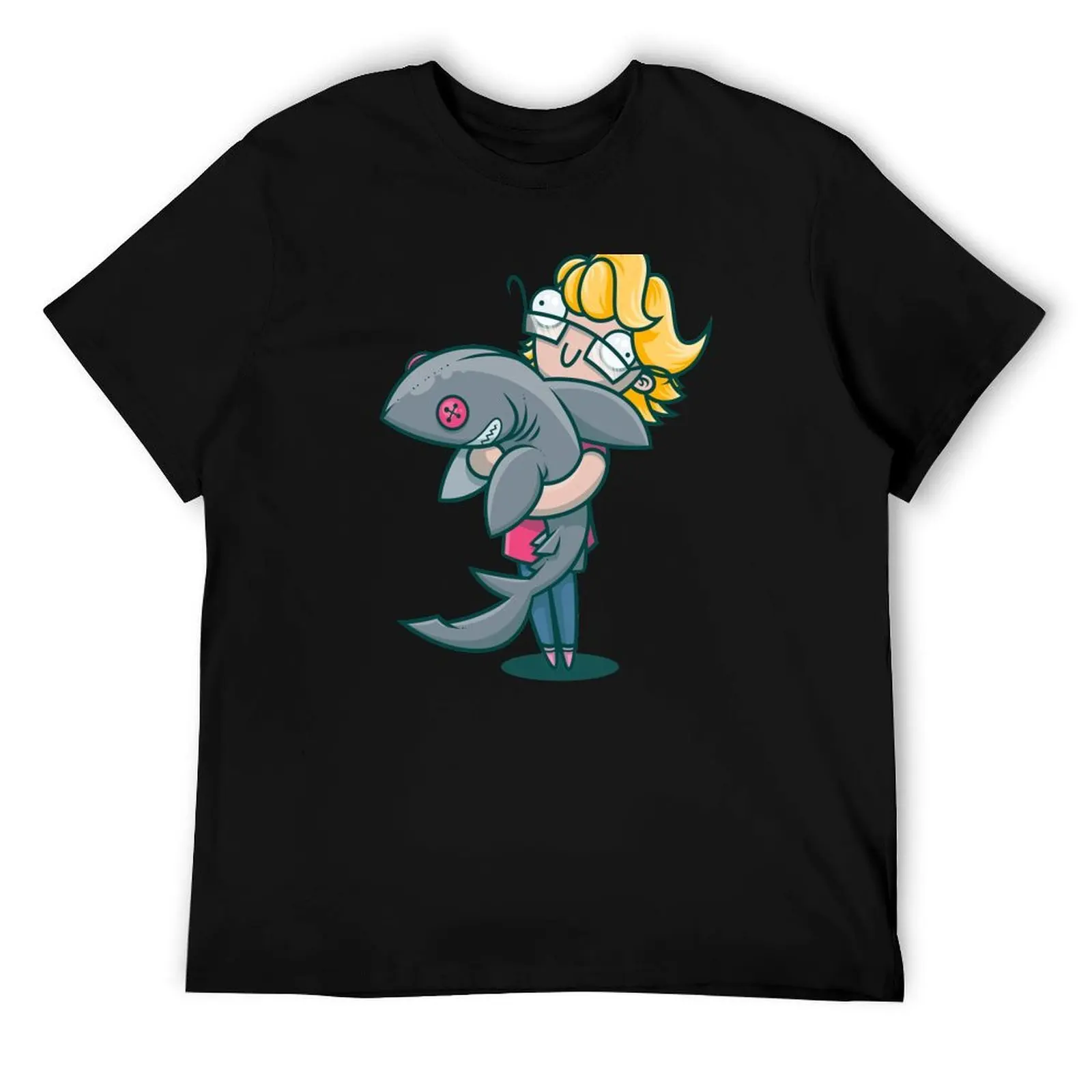 

Creative Shark T-Shirt cotton t shirt man black cotton t-shirt plain for man package T-Shirt
