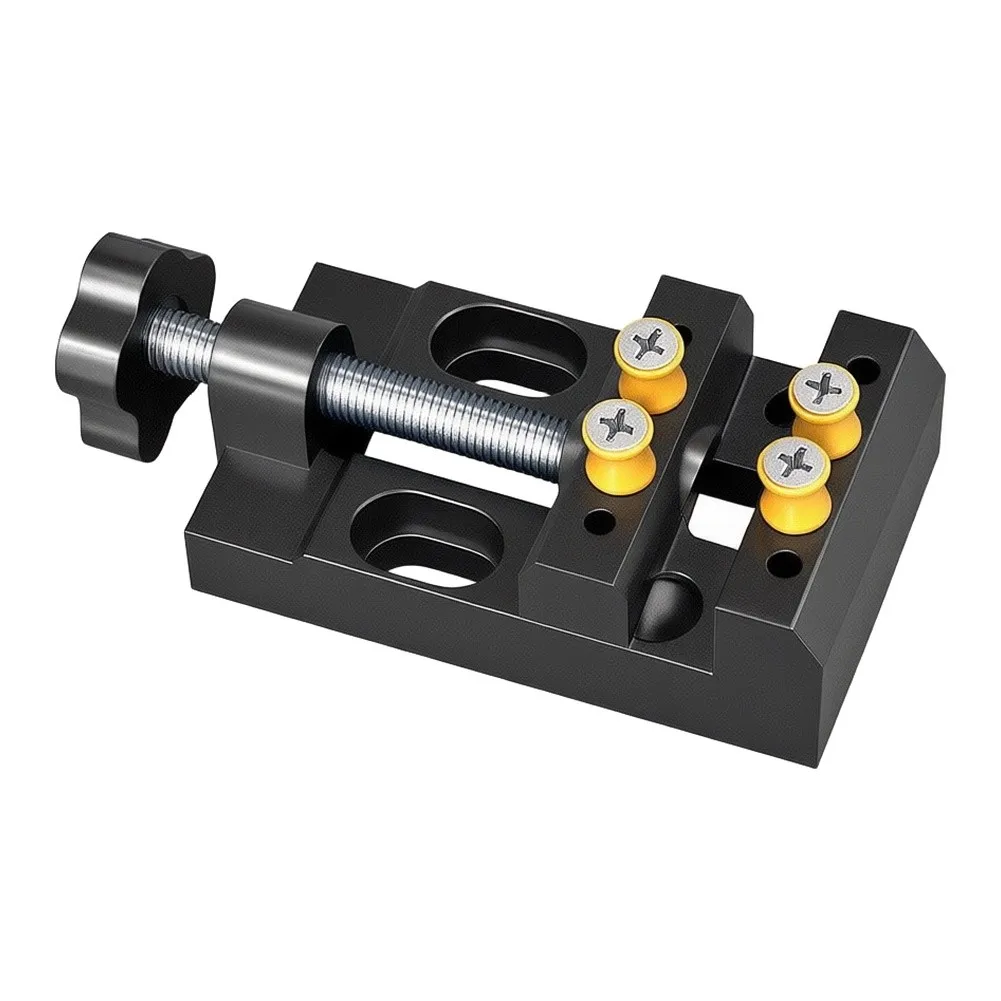 Sturdy Integrated Structure Vise for Repeated Clamping Operations in Handmade Projects and Small Component Work