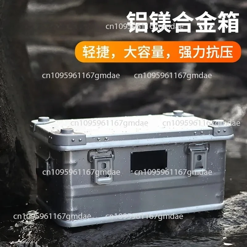 cloth aluminum-magnesium alloy box camping large capacity car trunk light high strength storage box manufacturer