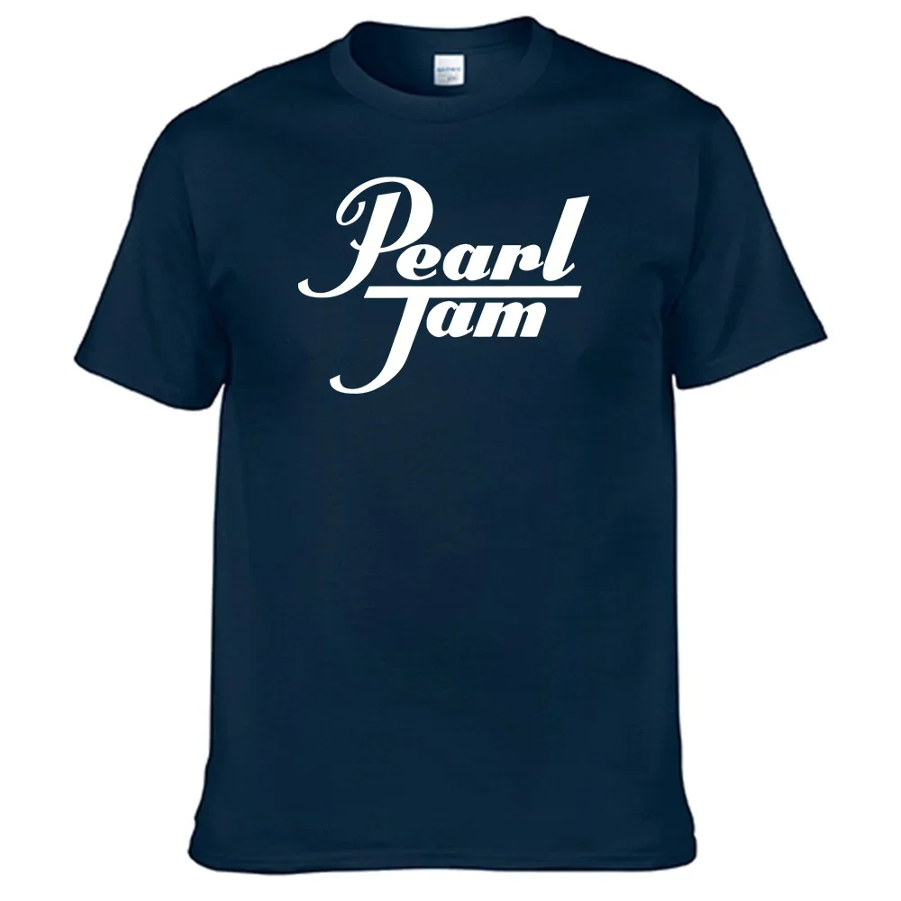 Camiseta alternativa Pop/Rock para hombre, camisa con estampado de Pearl Jams, 100% algodón, N09