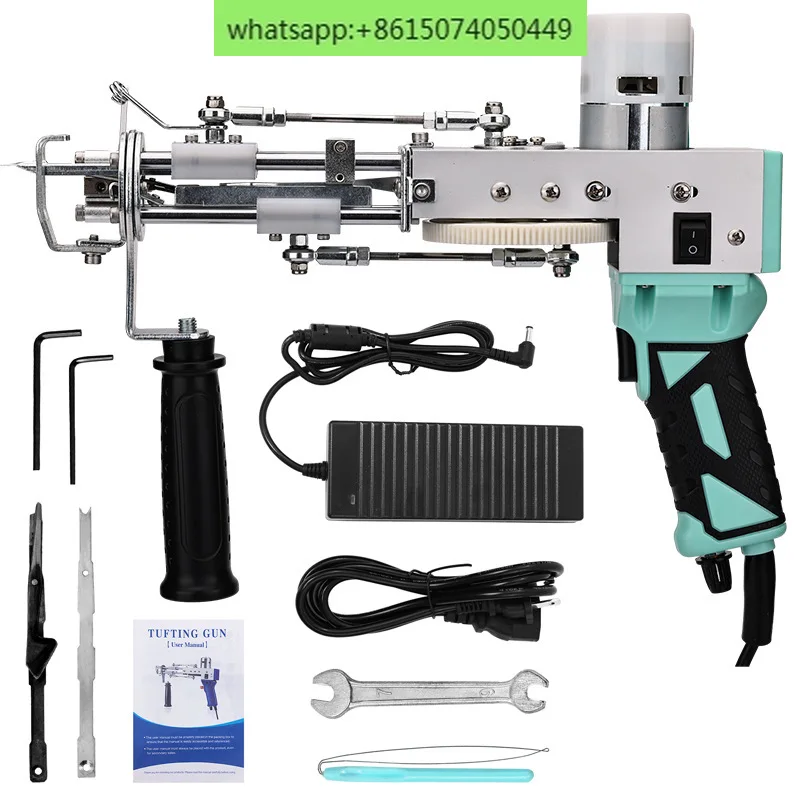 Handmade 2-in-1 tufting gun carpet tufting gun kit with trimmer electric push trimmer