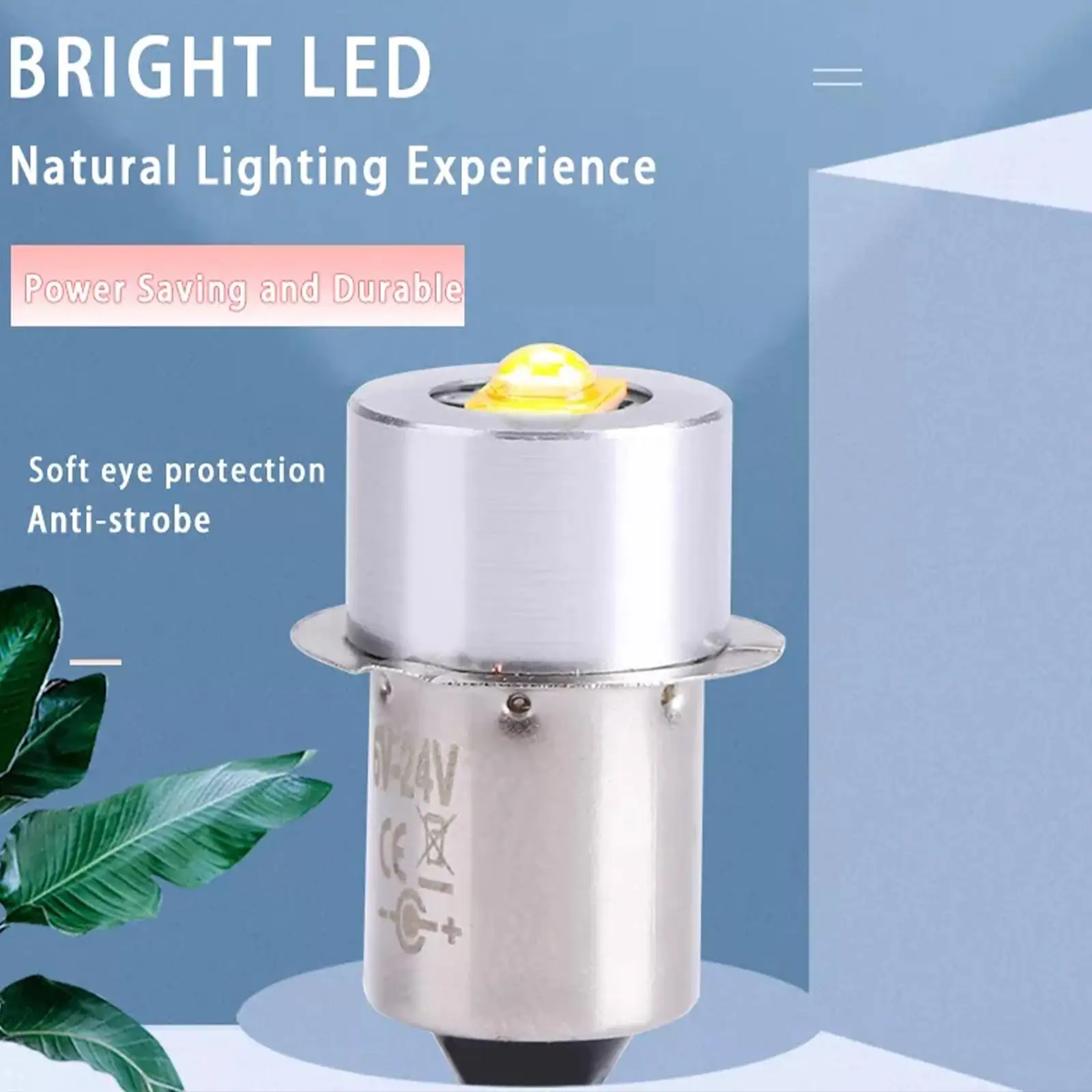 LED電球,5W,6500K,3W,DC6V-24V電球,白,交換用トーチ