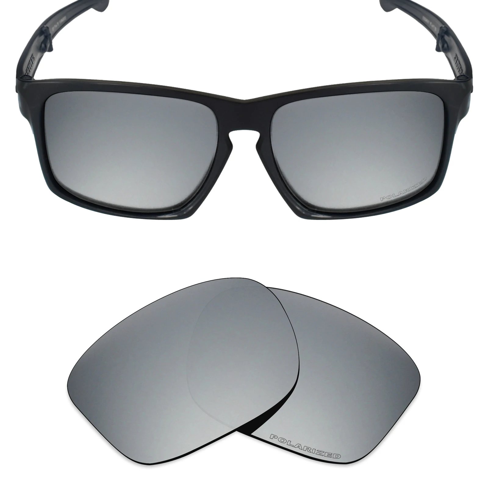 ezoptix123 Etched Anti-salt Polarized / Non-Polarized Lenses Replacement for Oakley Sliver F OO9246 Sunglasses