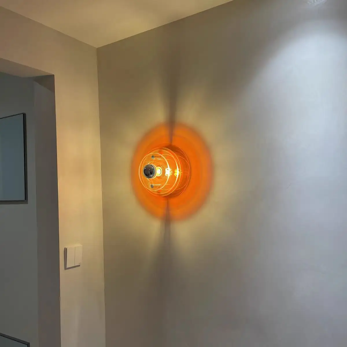 Pires voadores medievais ultra-moderno espaço idade bauhaus sala de estar quarto hotel lâmpada de parede ambiente