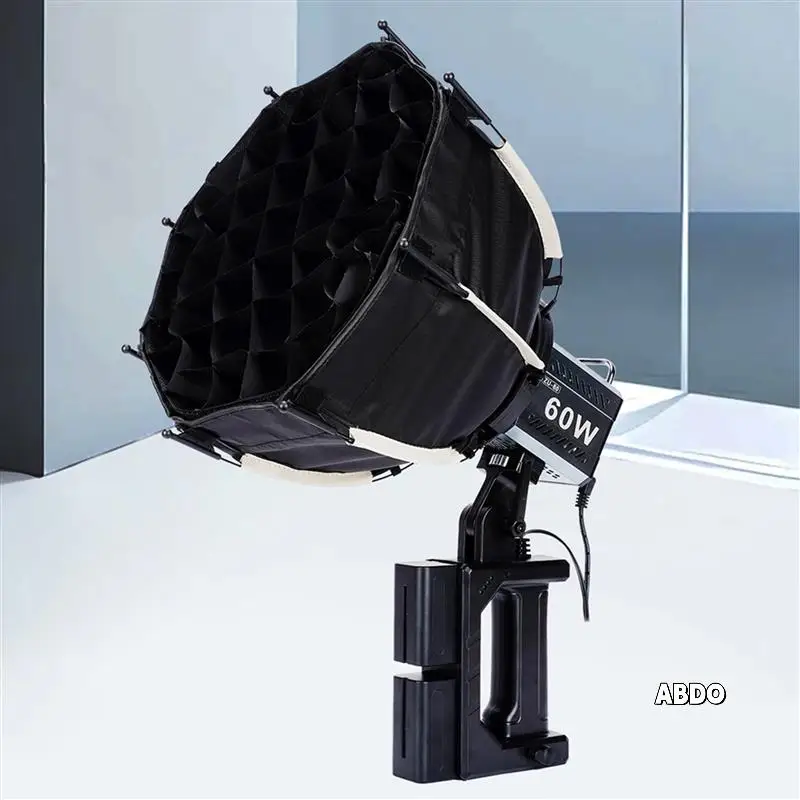 

2Pcs 30Cm Octagonal Softbox Mini Bowens Mount Quick Release Honeycomb Grid Softbox For ZU60 Or M60 COB Fill Light Studio