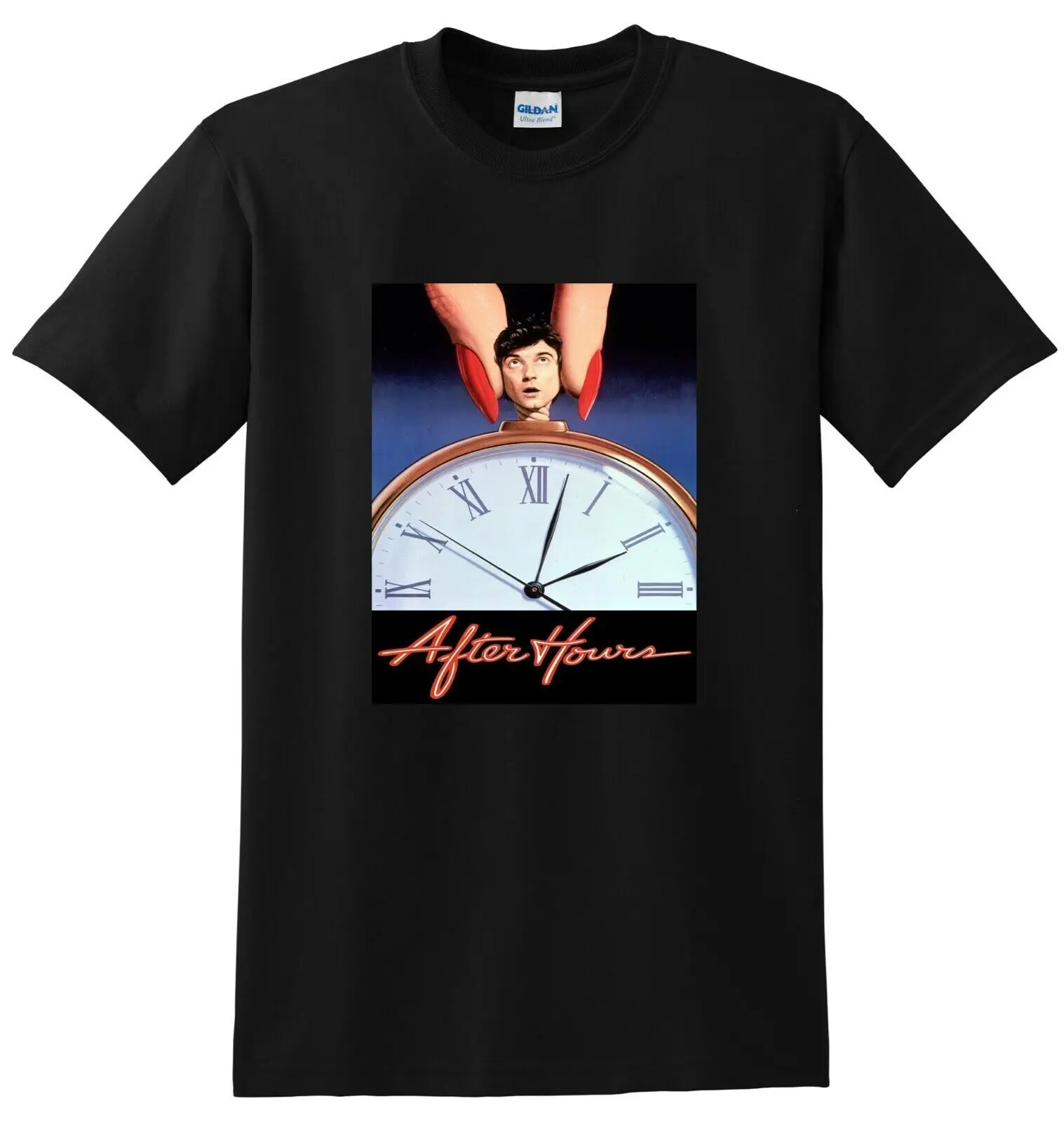 AFTER HOURS T SHIRT 1985 4k bluray dvd cover poster tee SMALL MEDIUM LARGE XL