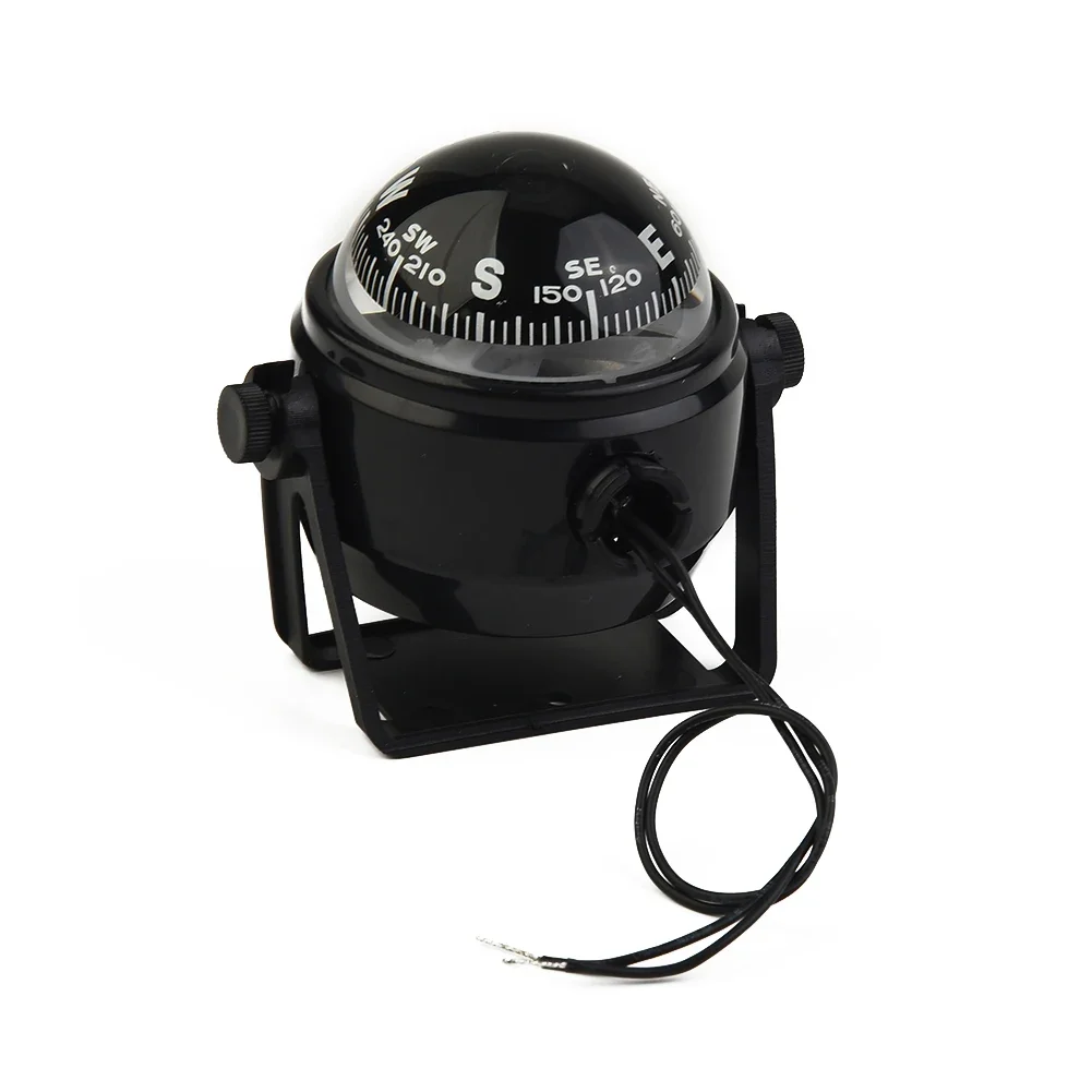 البوصلة البحرية الإلكترونية LED للسفينة الشراع ، السيارة ، السيارة ، القارب ، العالمي ، عالية الدقة ، جديد