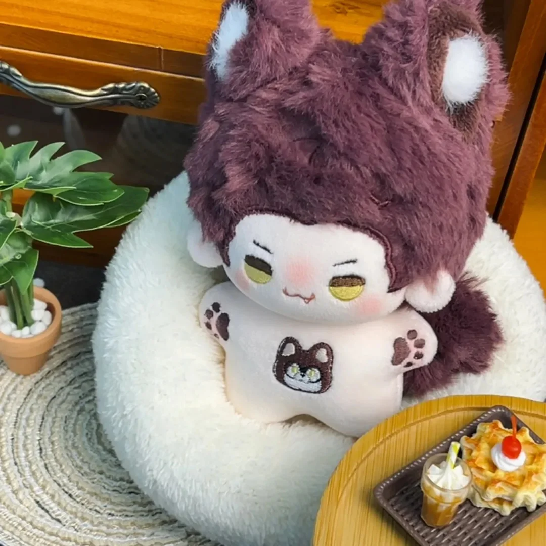 Love and Deepspace Valko Wolf Cat Ear Stuffed Plushies Doll Keychain Bag Clothes Anime Game Toy Cosplay Costum