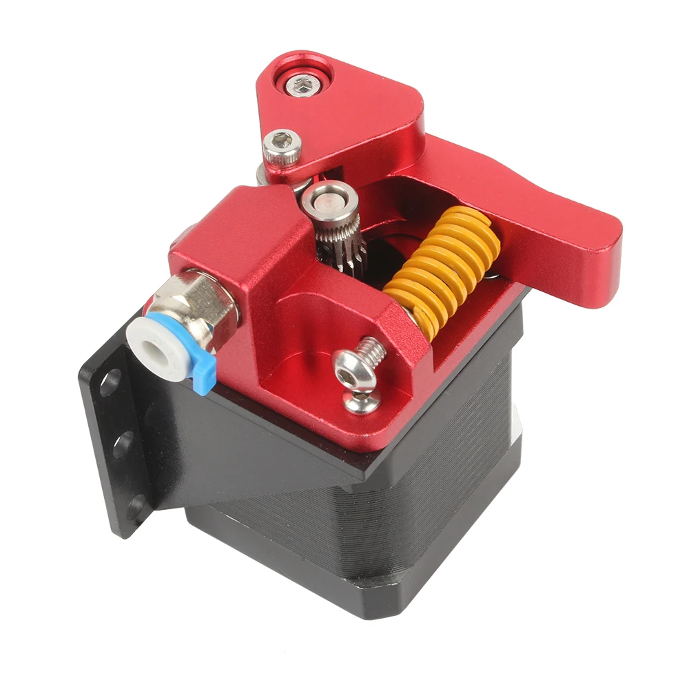 3DSWAY 3D Printer Parts CR10 PRO Upgraded Dual Gear Extruder Double Pulleys Direct Aluminum Extrusion for CR-10/CR10S/Ender 3