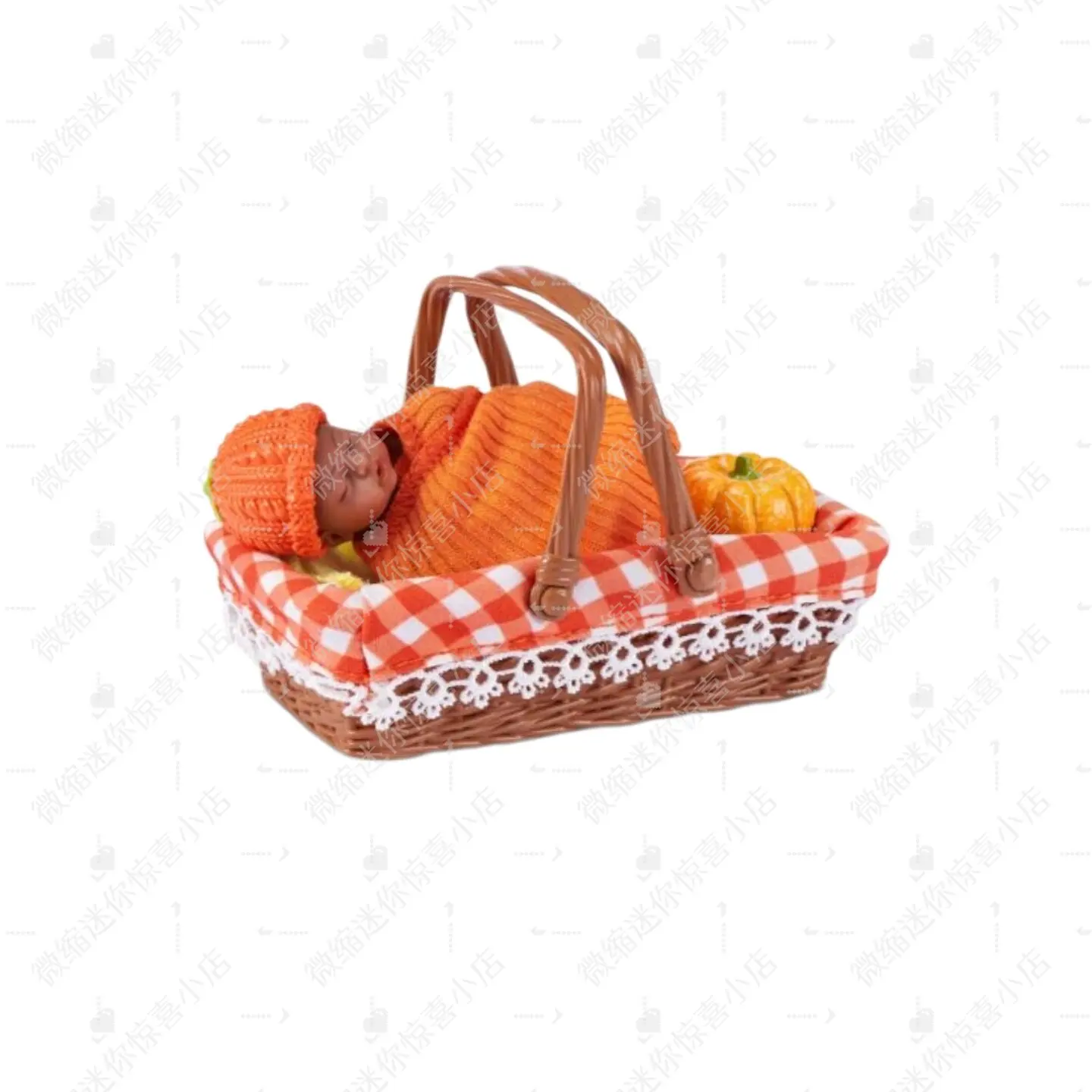 Genuine ZURU 5 Surprise My Mini Baby Pumpkin Patch Mystery Ball Realistic Newborn Vinyl Doll Blind Box Toy Surprise Gift limited image 3