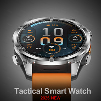 VWAR Sport Smart Watch with LED Flashlight Compass Barometer Men's Smartwatch 3ATM Waterproof Bluetooth Call for Xiaomi Huawei