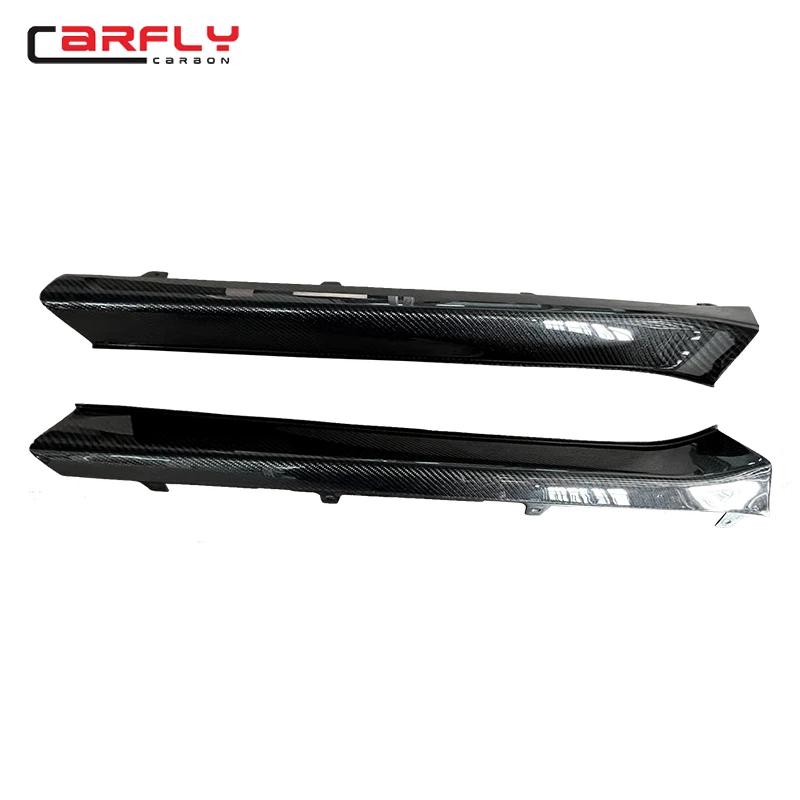 

For Nissan GTR R35 2008-2016 Real Carbon Fiber Door Sill Cover Plate Set Door Sill Plate For Nissan GTR R35