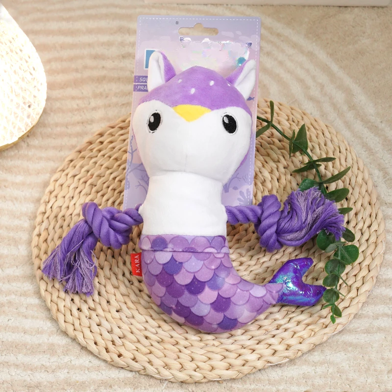 

Rabbit frog deer dog plush rope toys