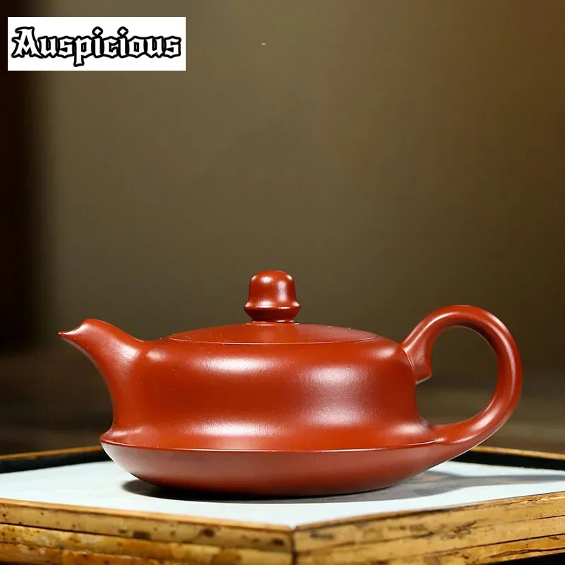 

190ml Yixing High-end Purple Clay Teapot Famous Handmade Tea Pot Collection Raw Ore Dahongpao Mud Kettle Chinese Zisha Tea Set