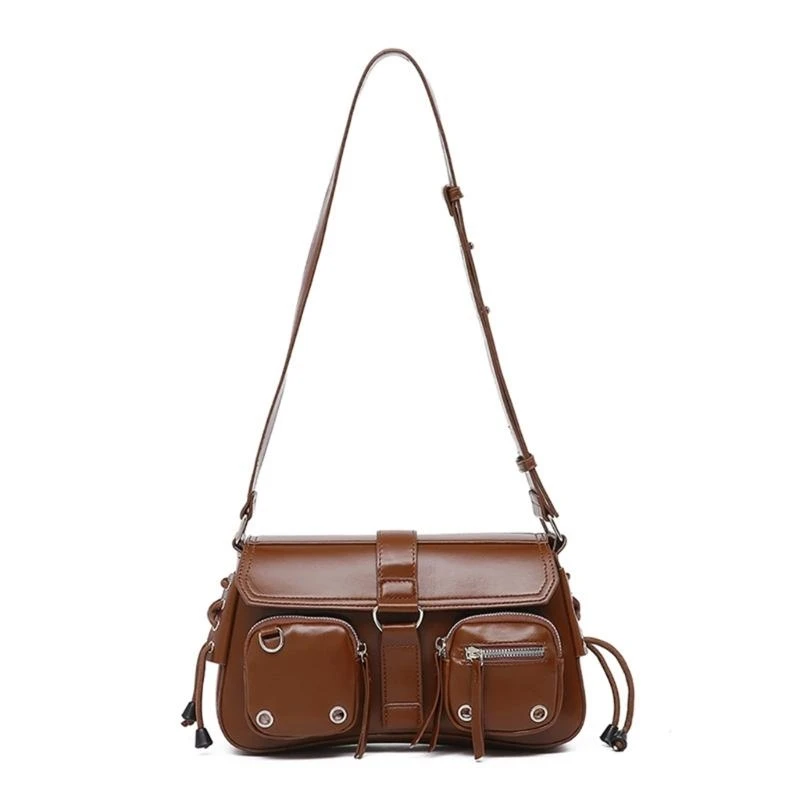 

Women Bag Aesthetic Shoulder Bag Trendy Crossbody Bag PU Leather Wallet Purse