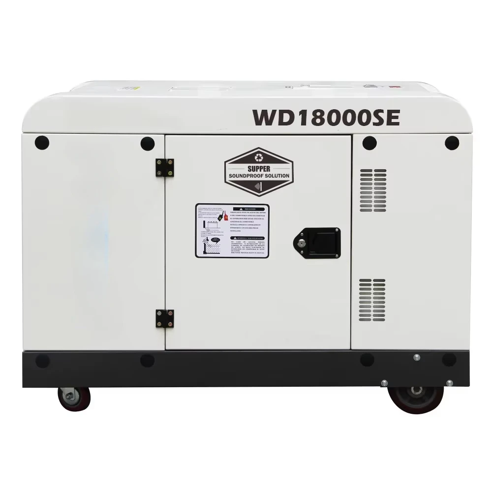 Portable Diesel Generator Silent  Supplier 18 kw Electric 20kw Three Phase Dc Inverter Generator