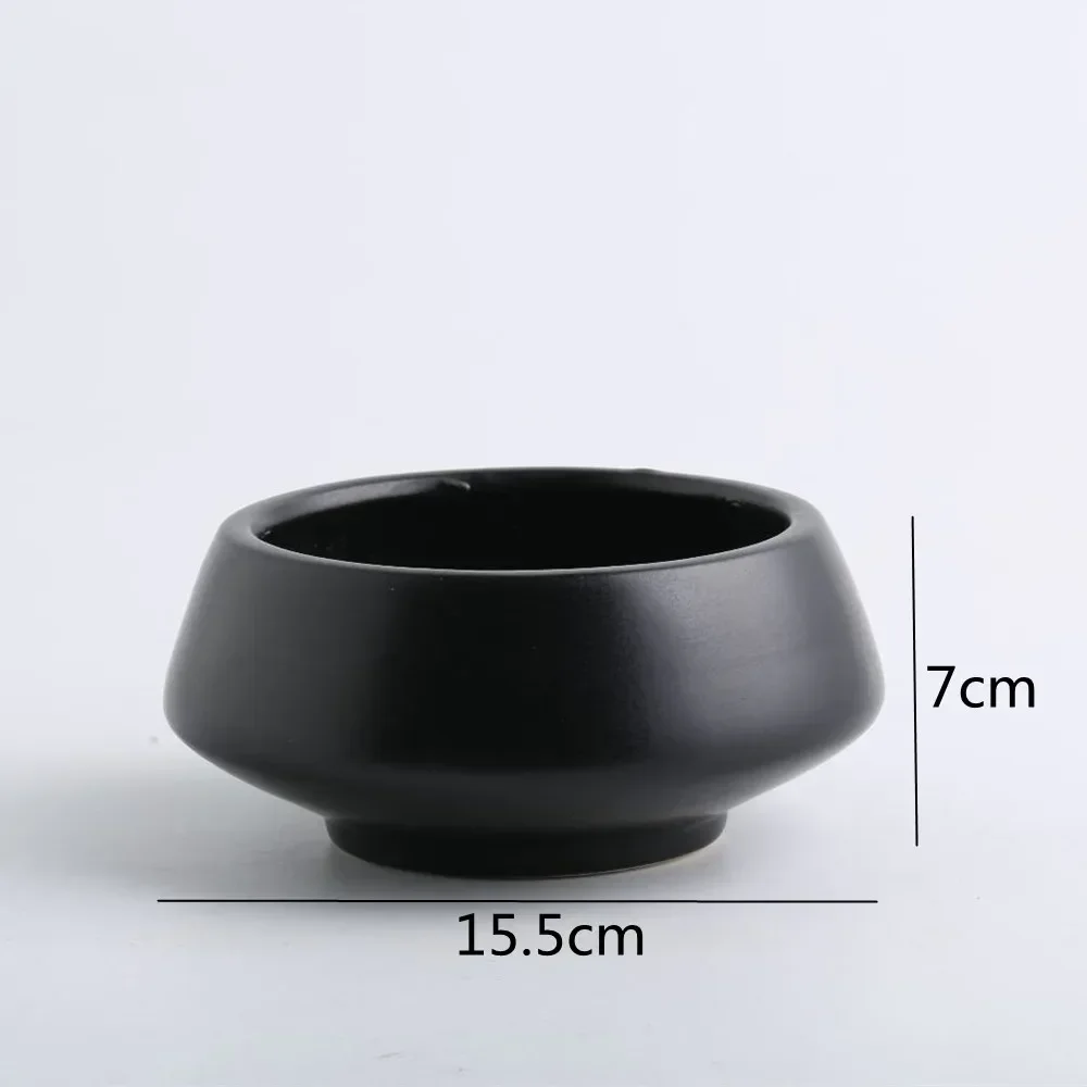 Ceramic Flowerpot Fruit Bowl Flower Arrangement Plant Pot Succulent Decoration Potted Garden Pots