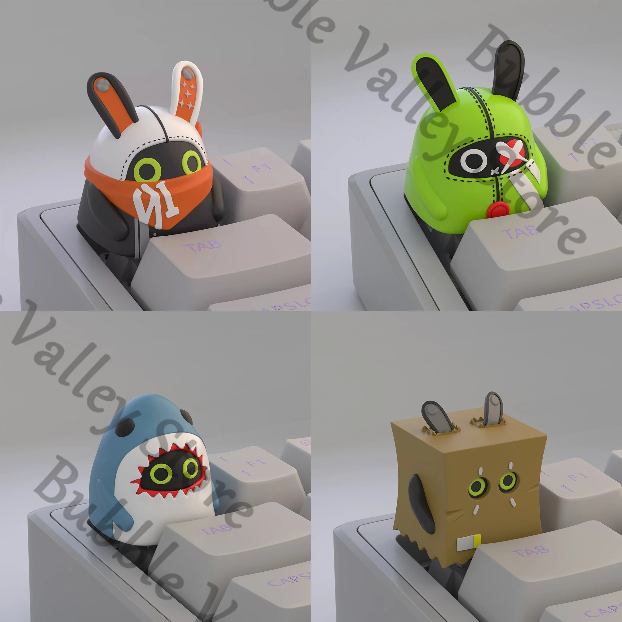 

Anime Zenless Zone Zero Ellen Joe The Bangboo Cosplay Keycap Cartoon Kforce Keyboard Cap Keypad Hat Keyboards Ornament Xmas Gift