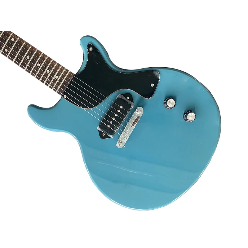Electric Guitar Junior Blue Color Active Pickup and Neck, Hot Sale